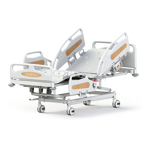 Cama médica - M420-33 - Caretek Medical - manual / de altura regulable / con ruedas