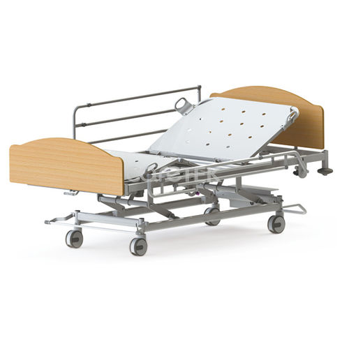 Cama médica - W420-07 - Caretek Medical - eléctrica / de altura regulable / con ruedas