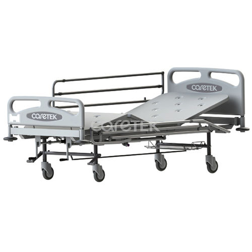 Cama médica - B400-88 - Caretek Medical - manual / de altura fija / con ruedas