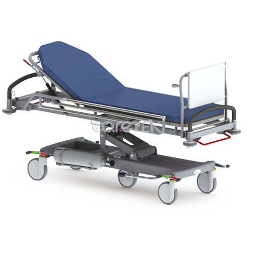 Carro camilla de emergencia - LS03 - Caretek Medical - hidráulico / de altura variable / Trendelenburg