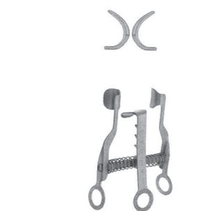 Retractor para cirugía - 17-706-08 - Bäramed Instrumente