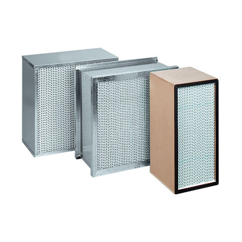 Filtro HEPA - DEEP-PLEAT - SagiCofim - de aire / de laboratorio / para la industria farmacéutica