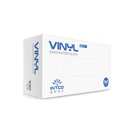 Guante de vinilo - VG-101,  - INTCO Medical - médico / sin polvo / hipoalergénico