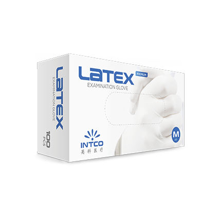 Guante de látex - Premium - INTCO Medical - médico / sin polvo / no estéril