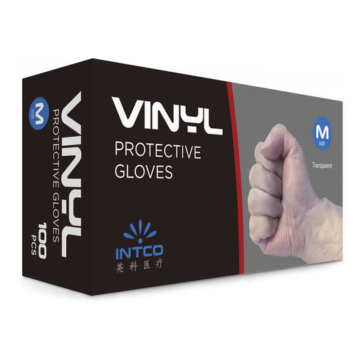 Guante de vinilo - INTCO Medical - médico / sin polvo / no estéril