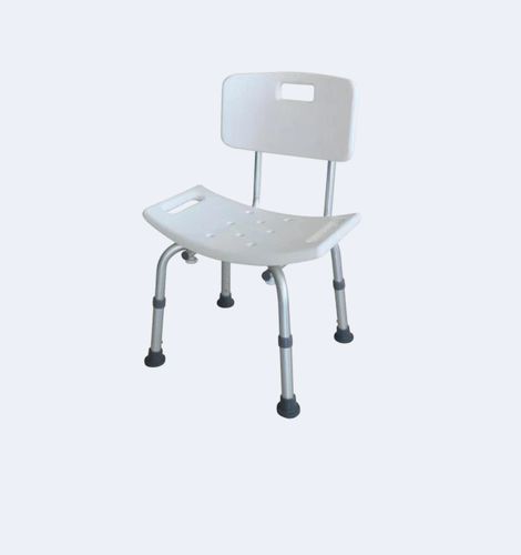 Silla de ducha con apertura higiénica - YK3020 - INTCO Medical - con respaldo / de altura variable