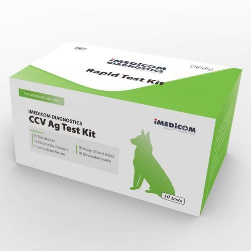 Kit de prueba para enfermermedades infecciosas - IMEDICOM - para cánidos / para antígenos / de coronavirus