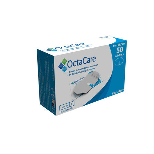 Fijador de catéter para catéter intravenoso - 24609 - OctaMed Healthcare Products - en brazo / adhesivo