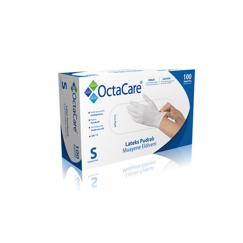 Guante de látex - 621 - OctaMed Healthcare Products - médico / no estéril / con polvo