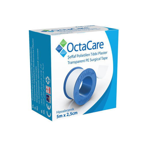 Esparadrapo de polietileno - 13501 - OctaMed Healthcare Products - transparente
