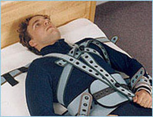 Correa de sujeción para cama de hospital - 1003 - Excel Medical - para el cuerpo / de hombro