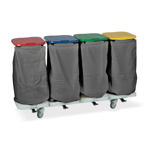 Carro para bolsas médico - BILANCIA - PCM HABILCLASS - Medi.Caddie® - para lavandería / 4 bolsas
