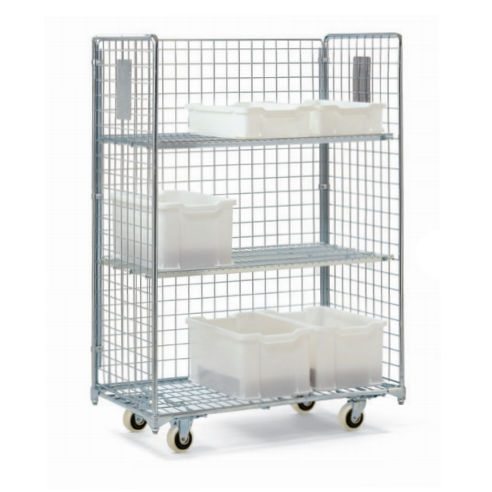 Carro médico - TRANSTOCK - PCM HABILCLASS - Medi.Caddie® - de servicio / 3 estantes