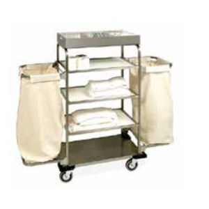 Carro médico - Gemelli - PCM HABILCLASS - Medi.Caddie® - de servicio / 3 estantes / 1 bandeja