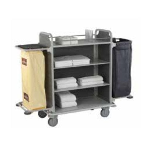 Carro médico - Marcab 4 - PCM HABILCLASS - Medi.Caddie® - de servicio / 4 estantes / 1 bolsa
