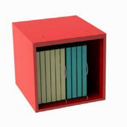 Caja para almacenamiento - CUPIDO - PCM HABILCLASS - Medi.Caddie® - perforada