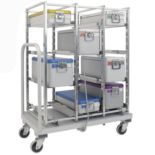 Carro de esterilización - SHUTTLE - PCM HABILCLASS - Medi.Caddie® - médico / de uso general / para aparato