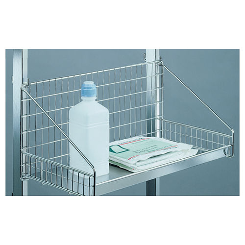 Estante multifunción - 2 258 03 18 - PCM HABILCLASS - Medi.Caddie® - de acero inoxidable / de pared / enrejado