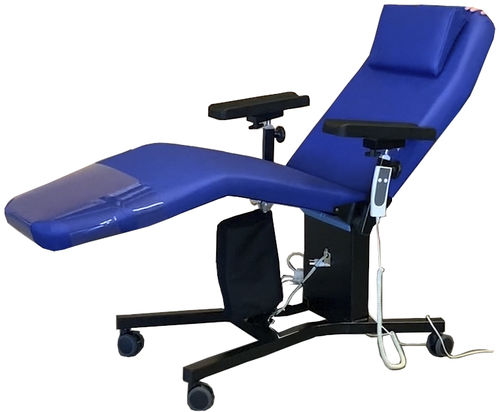 Sillón para extracción de sangre eléctrico - PHÖNIX LOUNGE - STRUB GMBH - de 2 secciones / opciones / con ruedas