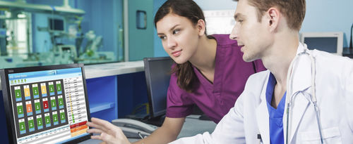 Central de monitorización del paciente - ICMS™ - Medcaptain Medical Technology - 250 camas