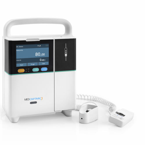 Bomba de infusión volumétrica - SYS-70 - Medcaptain Medical Technology - 1 vía / de emergencia