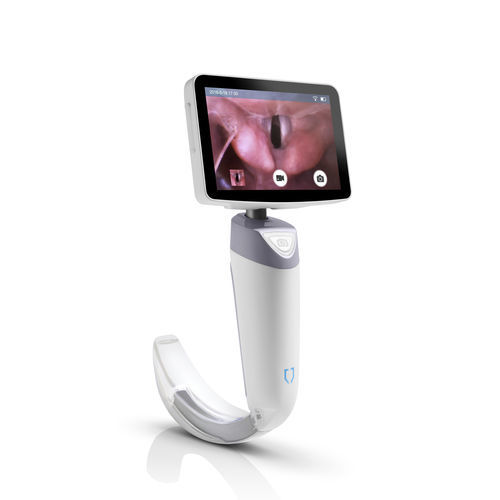 Videolaringoscopio pediátrico - VS-10 - Medcaptain Medical Technology - con monitor de vídeo integrado / con hoja