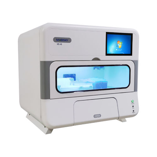 Extractor de ácidos nucleicos para diagnóstico clínico - MS-48 - Medcaptain Medical Technology - totalmente automatizado / compacto