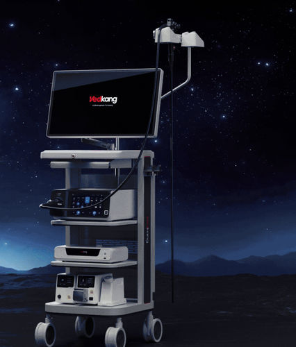 Columna para cirugía digestiva endoscópica - VedView U7 - Medcaptain Medical Technology - de luz blanca / TXI / para imágenes en 4K