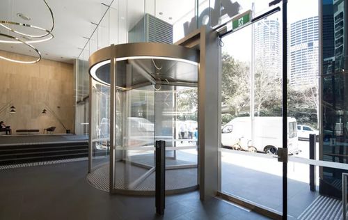 Puerta de protección - K200 - record portes automatiques - de seguridad / de hospital / de vidrio