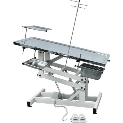 Mesa de operaciones veterinarias eléctrica - HERCULES FORCE - Tigers - para animales grandes / para animales de compañía / con altura regulable