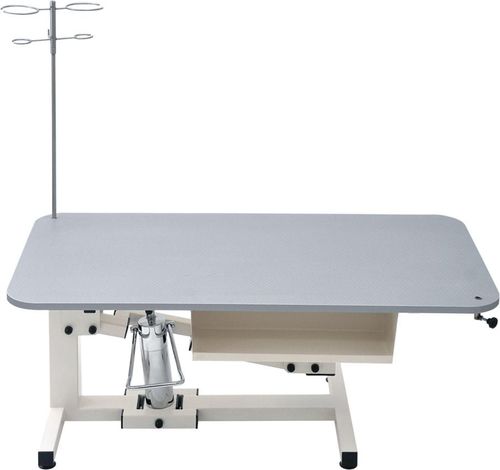 Mesa de reconocimiento veterinaria - TabVetMan-005e - Tigers - electrohidráulica / de altura variable / de 1 sección
