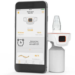 Irrigador nasal con batería - Nemera - para adulto