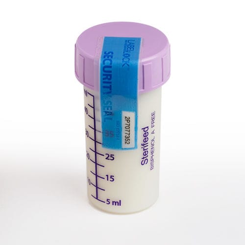 Etiqueta para frascos de almacenamiento - Medicare Colgate