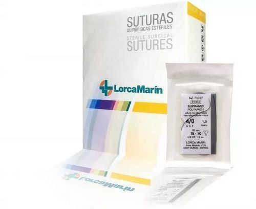 Hilo de sutura no reabsorbible - SUPRAMID - Lorca Marín - cirugía oral / cirugía de los tejidos blandos / cirugía de las heridas