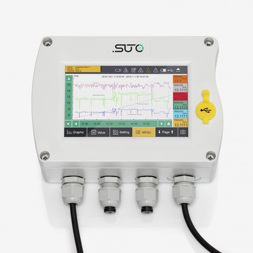 Registrador de datos universal - S330 - SUTO iTEC GmbH - USB / multicanal / con pantalla táctil
