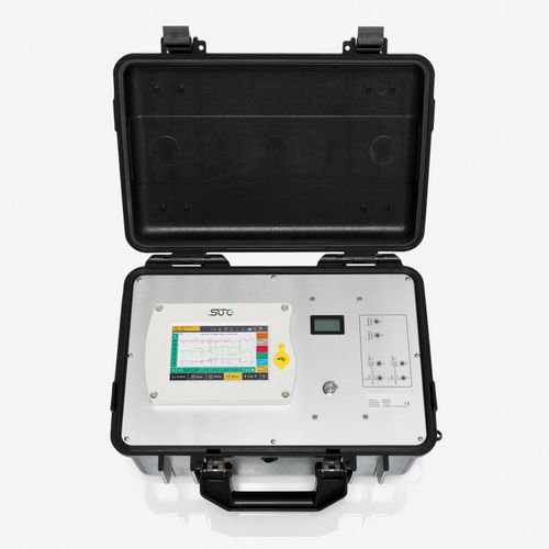 Registrador de datos de punto de rocío - S551 - SUTO iTEC GmbH - de caudal de aire / con pantalla táctil