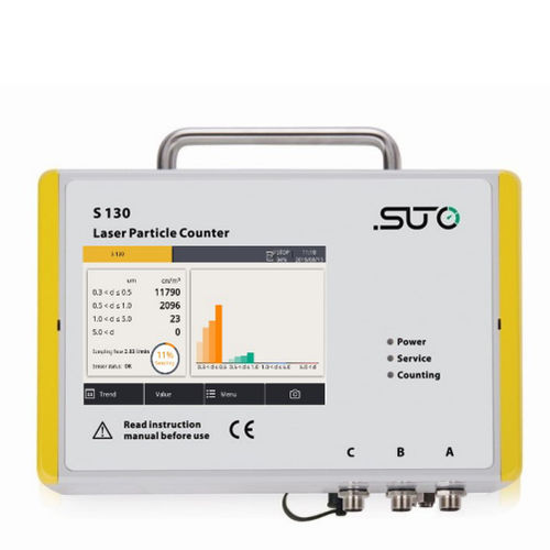 Contador de partículas láser - S130 - SUTO iTEC GmbH - para control de calidad / de calidad del aire / para aire comprimido