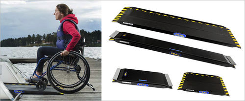 Rampa de acceso para barco - IRC series - Autoadapt - portátil