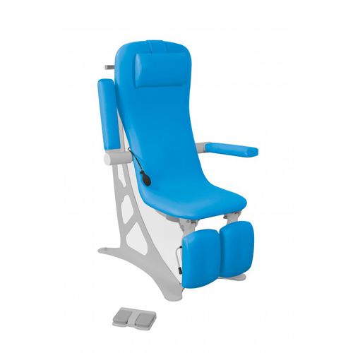 Sillón de reconocimiento podológico - APOLIUM  - Eloi Podologie - eléctrico / de altura variable / con reposapiernas
