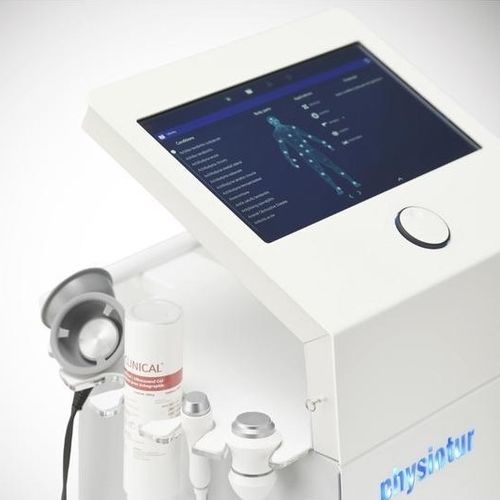 Electroestimulador - curatur Electrotherapy & Ultrasound - TUR - unidad de terapia de vacío / unidad de diatermia por ultrasonidos / en carro