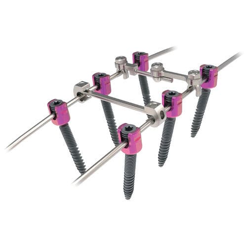 Sistema de osteosíntesis toracolumbar - Quatro Quad - NORMMED Medical Devices - vía posterior / para adulto