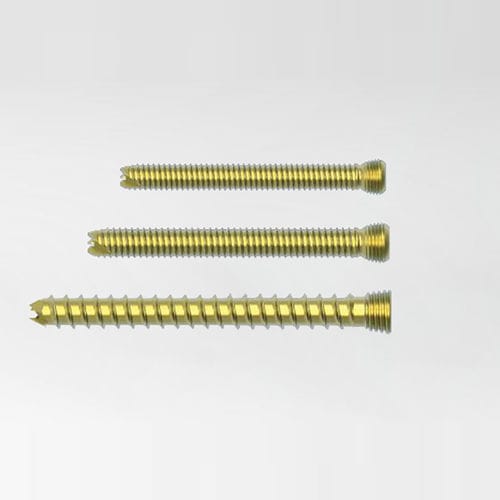 Tornillo de compresión ósea genérico - NORMMED Medical Devices - canulado / metálico / bloqueado