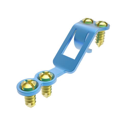 Placa para laminoplastia para vértebra - Z-Rhythm  - NORMMED Medical Devices - bloqueada / metálica