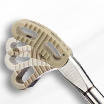 Caja intersomática lumbar - Rampart™ T - Spineology - vía transforaminal