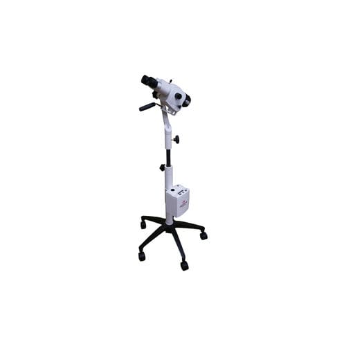 Colposcopio binocular - D100 300 500 - Delmont imaging - en carro