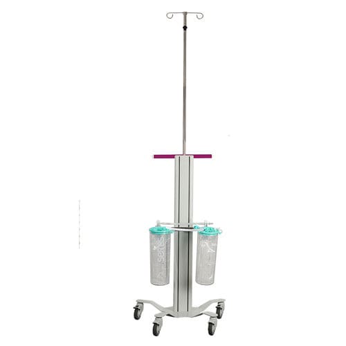 Carro para la ropa médico - D200 100 503 - Delmont imaging - de transporte / 2 bolsas