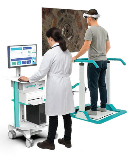 sistema de prueba del reflejo oculo-cervico-vestibular - Sensing Future Technologies
