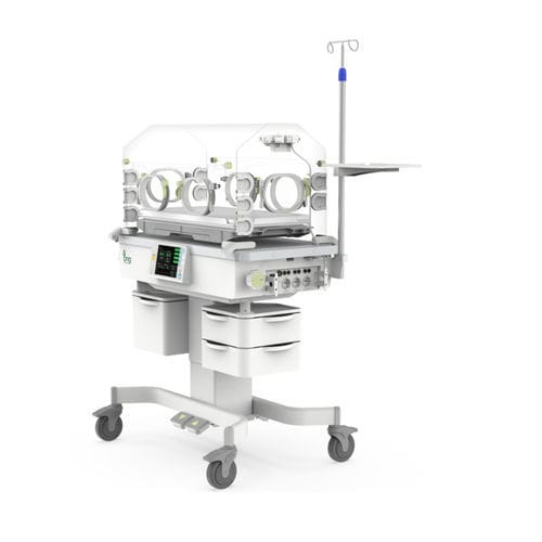 Incubadora neonatal con ruedas - EcoLa3000  - BNG MEDICAL INSTRUMENTS - de altura variable / Trendelenburg / con pantalla táctil