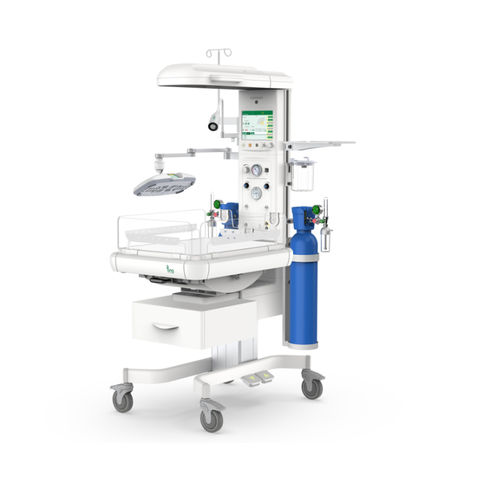 Mesa de reanimación neonatal con lámpara de fototerapia - Ecosy930 - BNG MEDICAL INSTRUMENTS - con báscula / con ventilador / con monitor