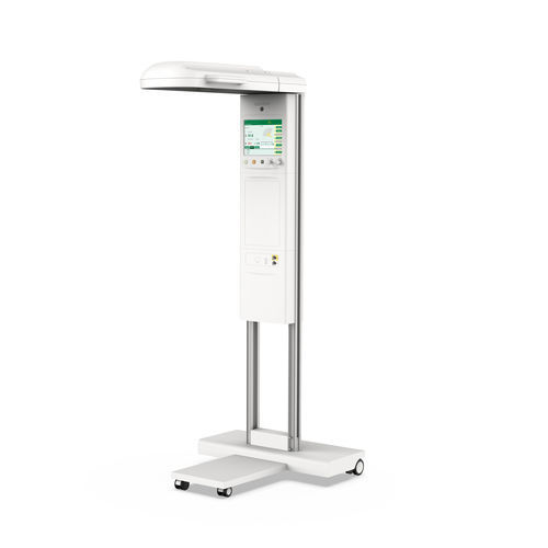 Plataforma calentadora para neonatos con monitor - Ecosy930 Freestanding - BNG MEDICAL INSTRUMENTS - con pantalla táctil / con lámpara de fototerapia / con ruedas